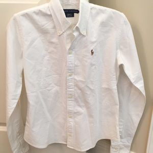 Ralph Lauren Slim Fit Size 2 Button Down Shirt